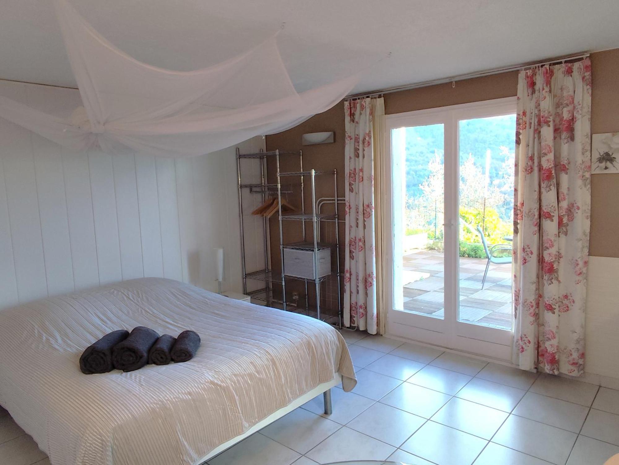 Studio le romantique à 20 kms de Nice Bendéjun Exterior foto