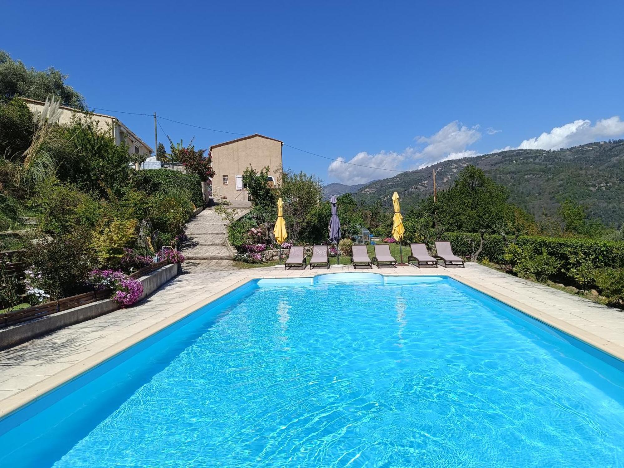 Studio le romantique à 20 kms de Nice Bendéjun Exterior foto