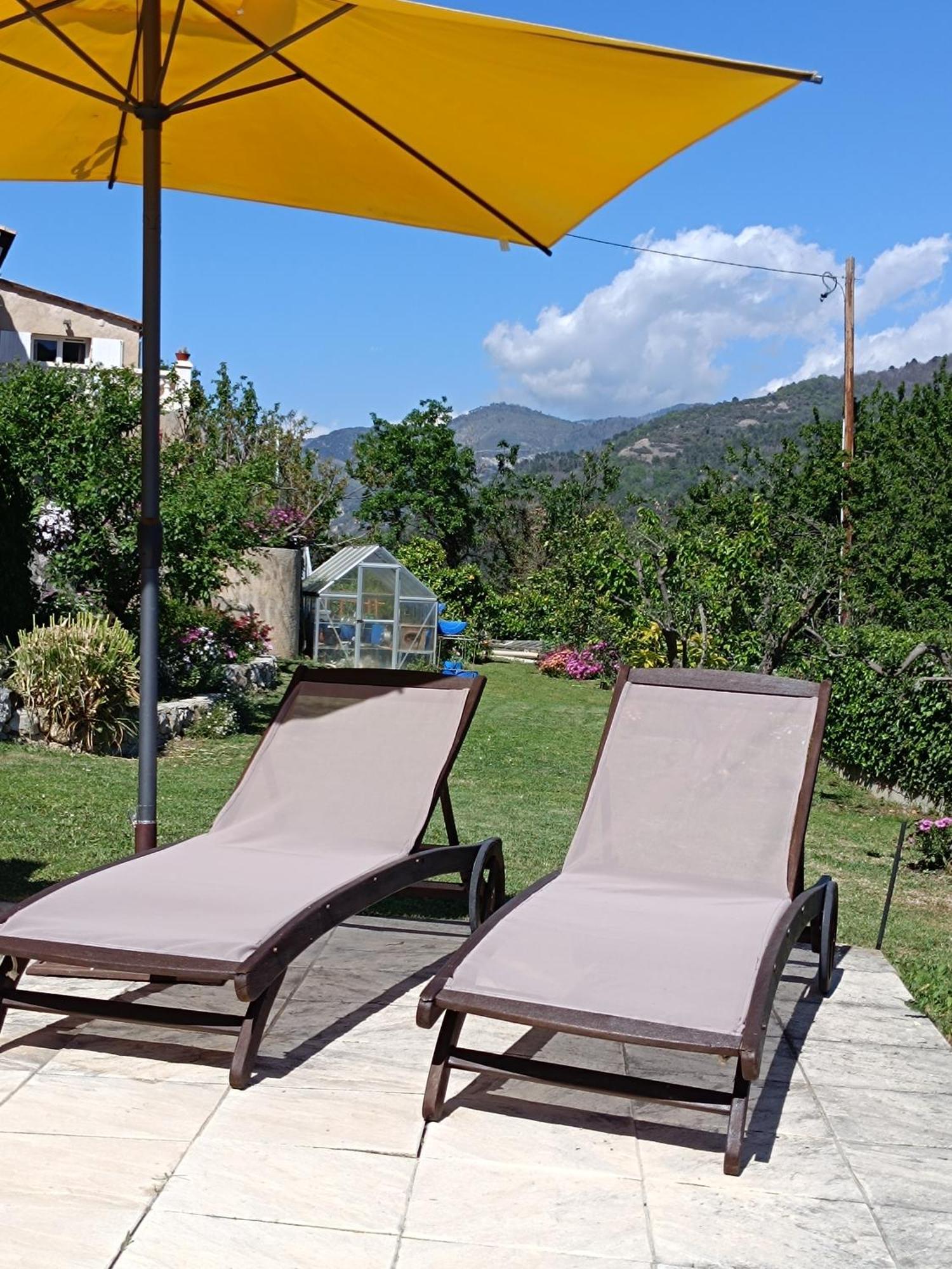 Studio le romantique à 20 kms de Nice Bendéjun Exterior foto
